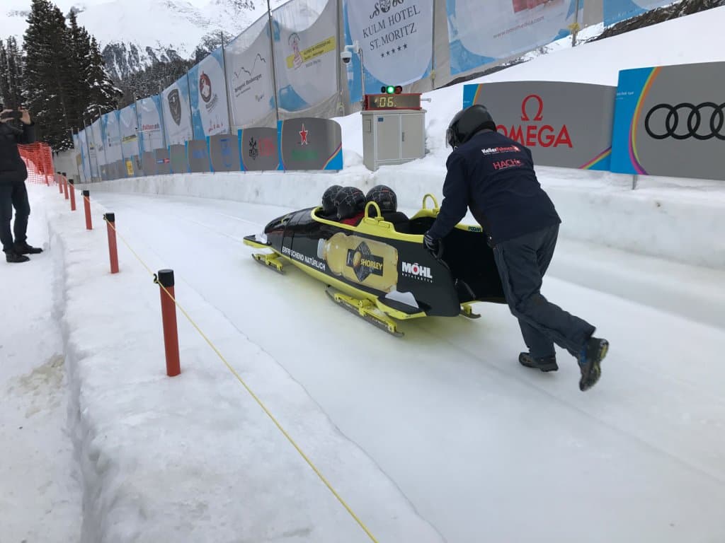 The brakeman launching us for the ride of our lives!