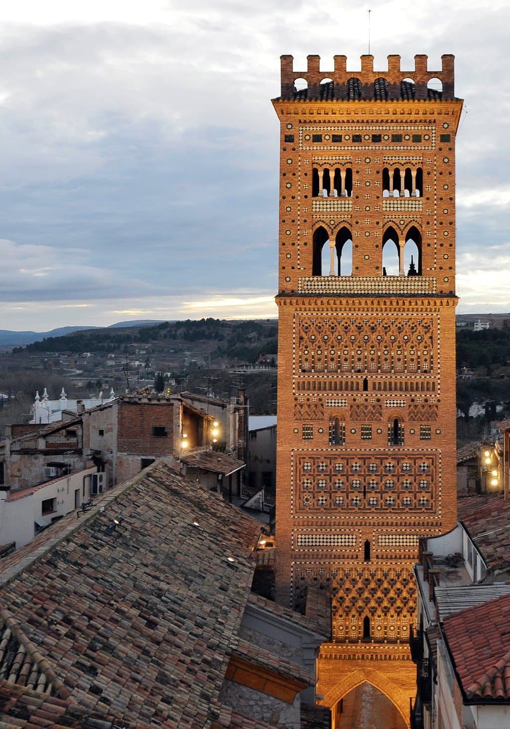 Torre mudéjar de El Salvador, Teruel.