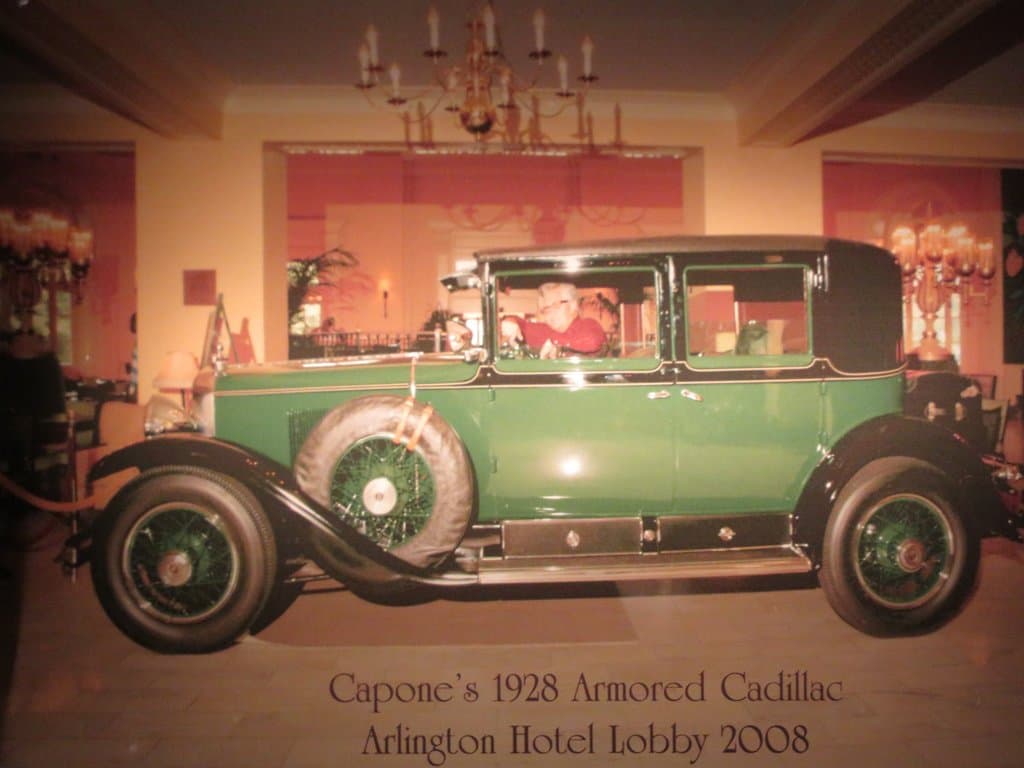 Capone owned the first-ever armored car