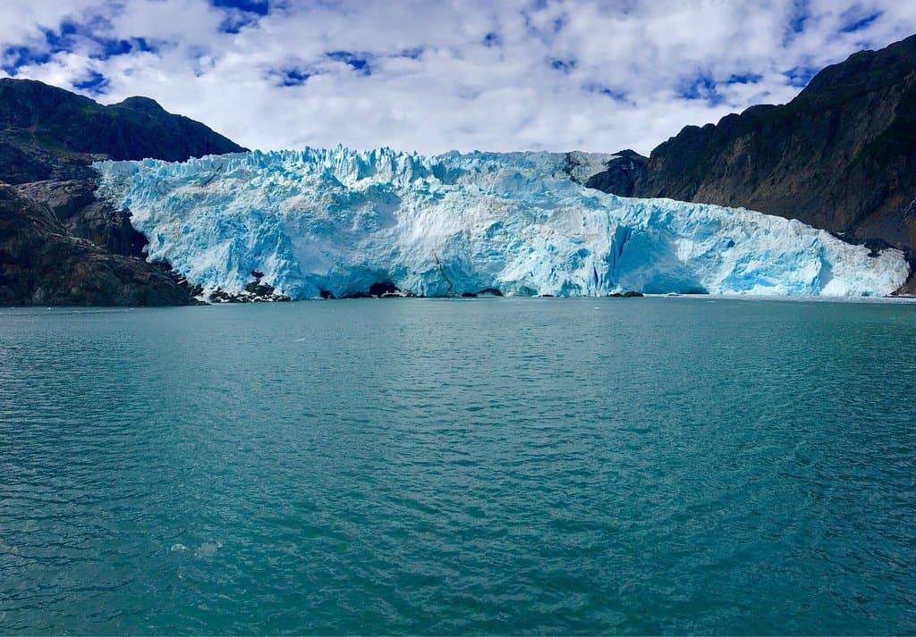 View of Holgate Glacier from a Half a Mile