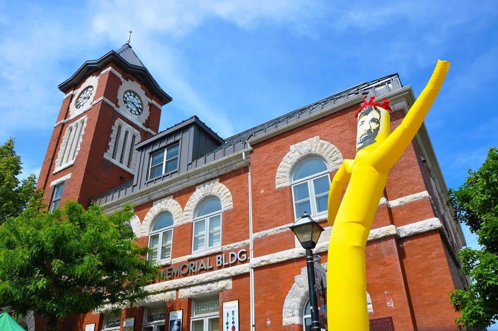 Nestled in Downtown Orillia in the Sir Sam Steele Memorial Building at 30 Peter St. S