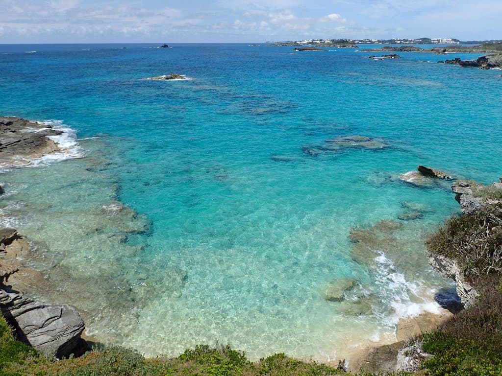 View of Castle Harbor / Islands - GORGEOUS colors!