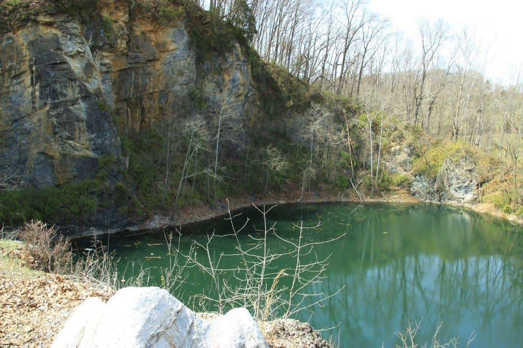 Cranberry Quarry, close to the Rotary Shelter