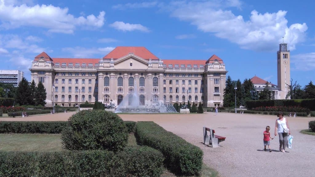 Debrecen's University Main Building