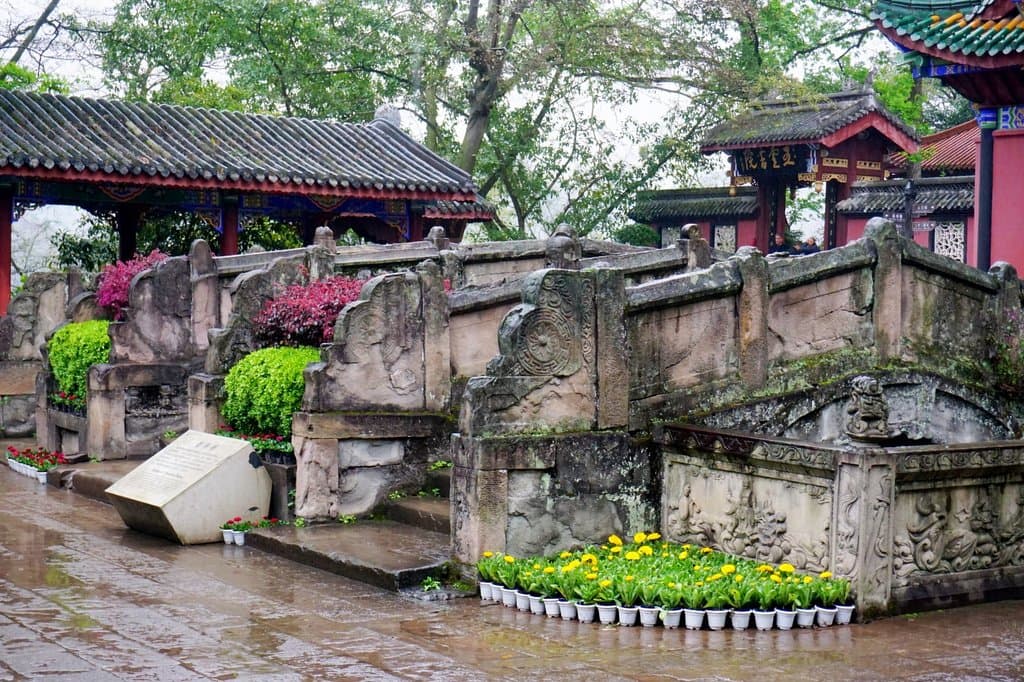 Temple Mountain Area Fengdu China