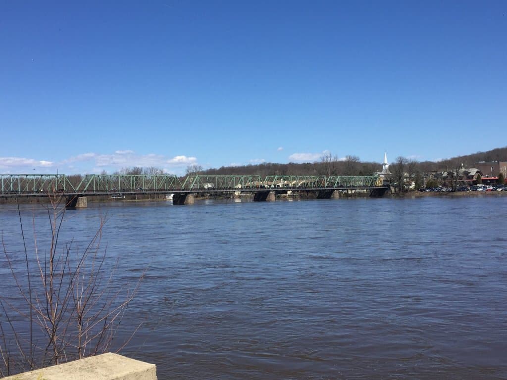 Aquetong Creek Dam Waterfall