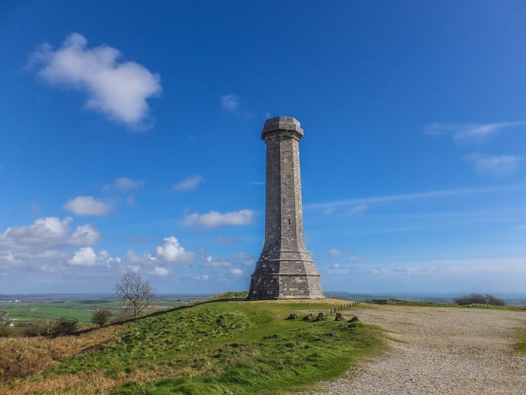 Hardy's Monument in shape of spy glass.