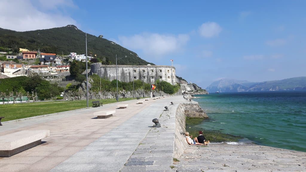 Durante el paseo por el puerto