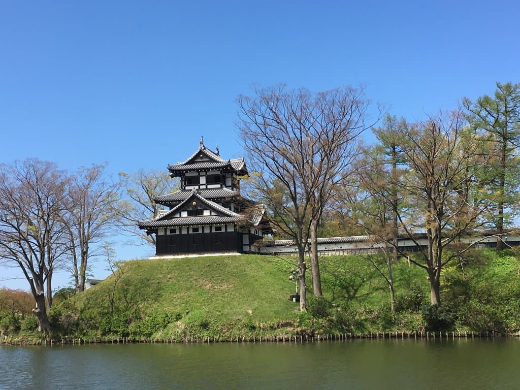 桜のシーズンも終え、これから初夏に向かう越後 高田城です。青空に緑が美しく映えます。