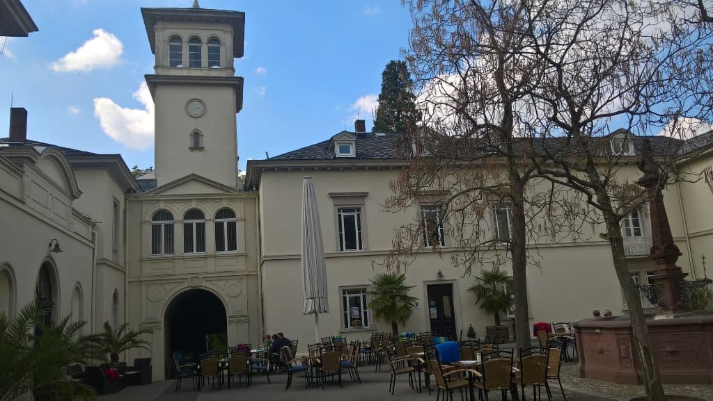 Courtyart of Schloss Heiligenberg