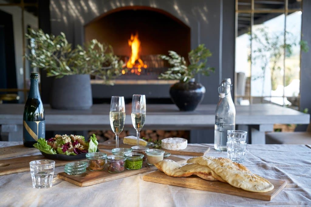 The same care bestowed on the vineyards is given to Newstead’s culinary offering. 