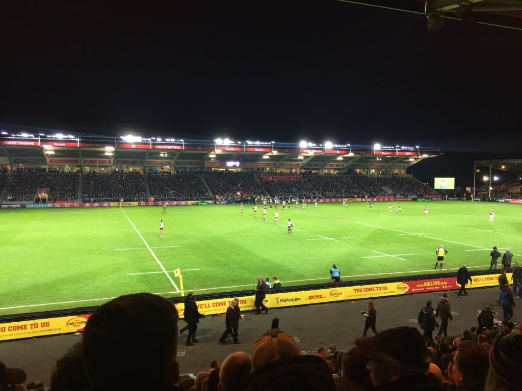 Friday night at the Stoop