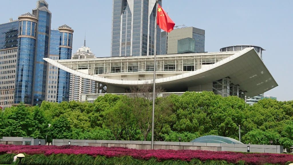 上海大劇院外照