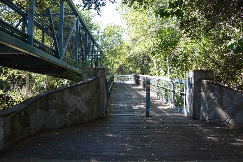 bike ramp up to bridge