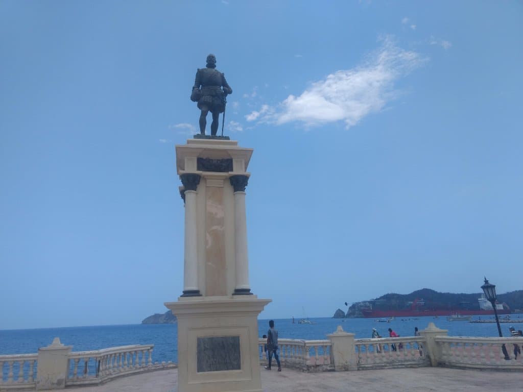 Estatua de Rodrigo de Bastidas, fundador de la ciudad