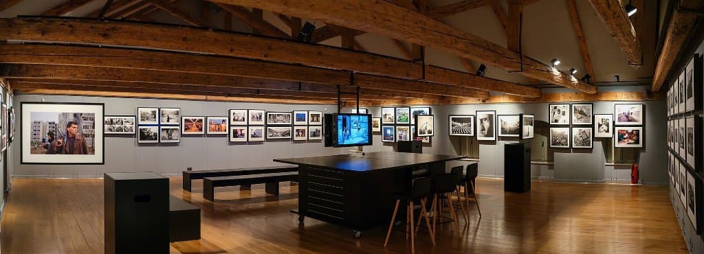 'The End of Yugoslavia' permanent exhibit 2nd floor at War Photo Limited