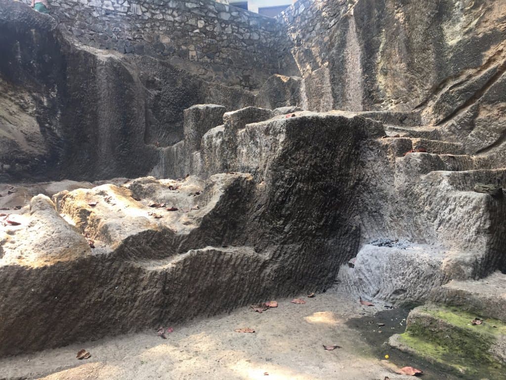 The courtyard