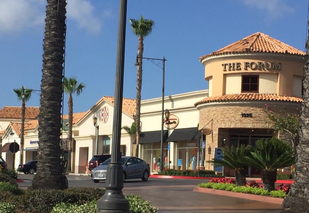 View from North entrance near Jimbo's