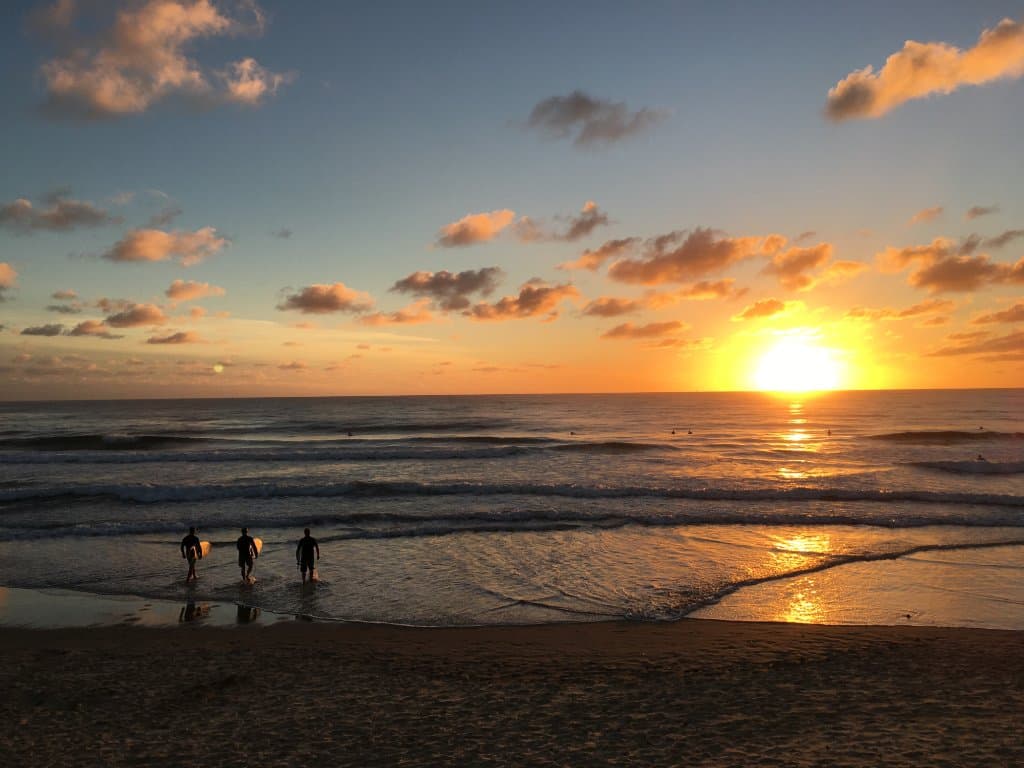 Early morning Maroochydore Beach