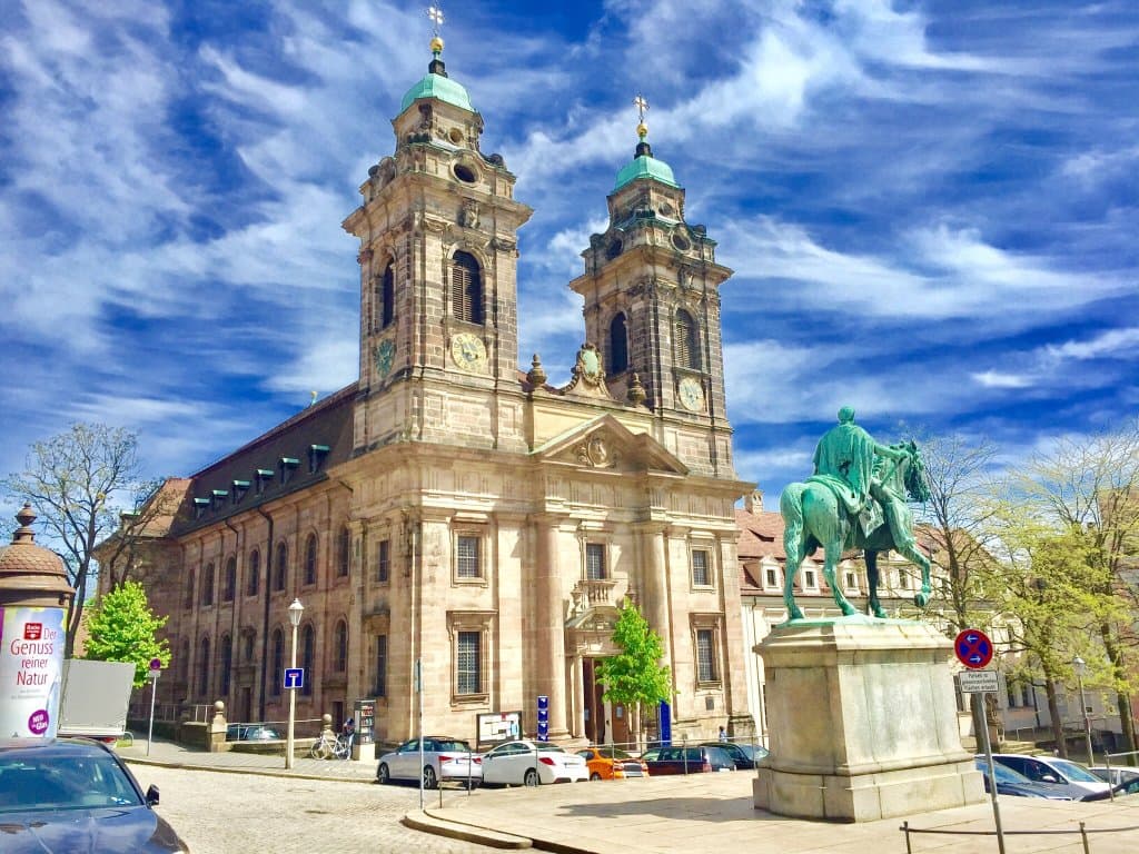Einzige Barockkirche der Stadt