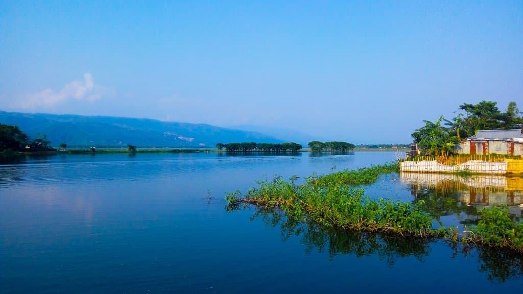 Tanguar Haor Floating Village 