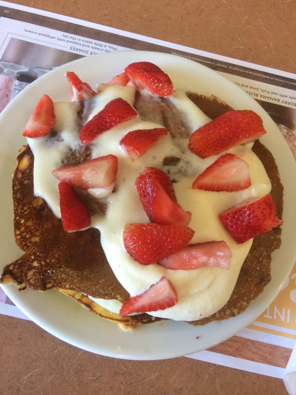Strawberry Pancakes