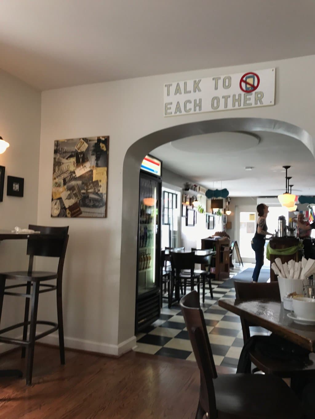 Loved the building, the decor, AND the OUTSTANDING food