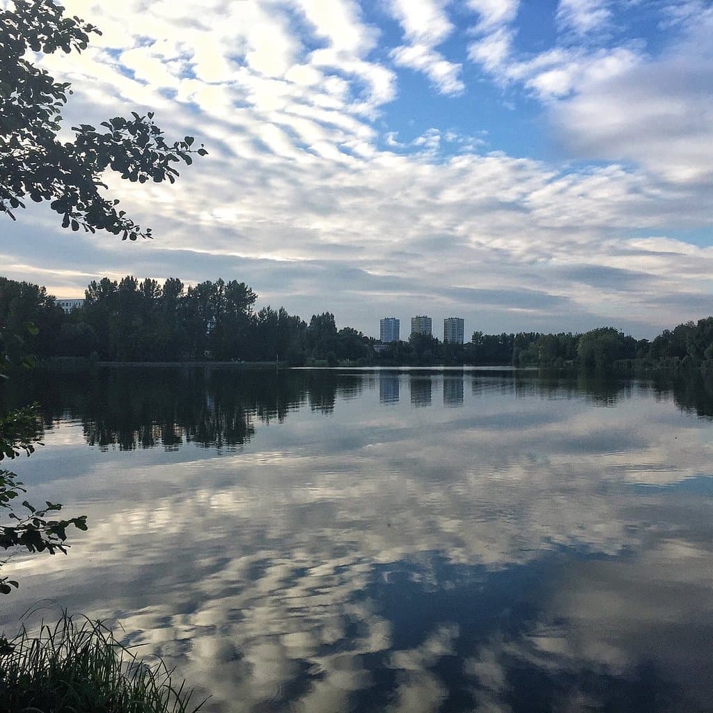 Niedzielne popołudnie. Staw Łąka.