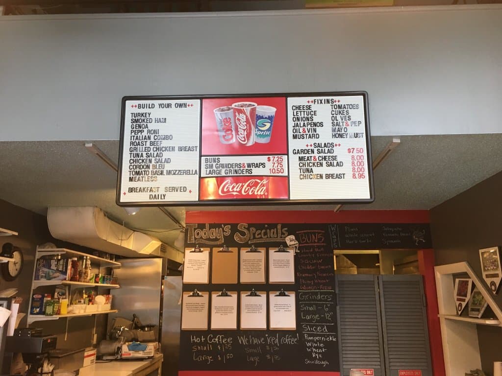 Located in a strip center area. Open until 2:30.  Daily specials. Only take out.