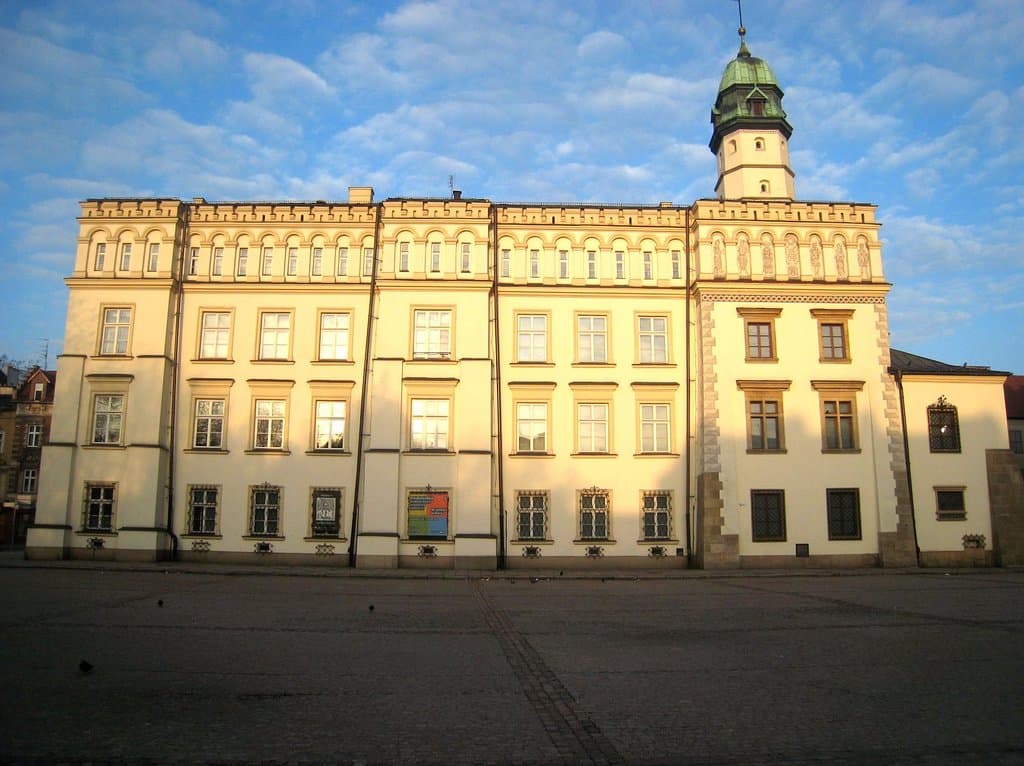 In the gorgeous former Town Hall