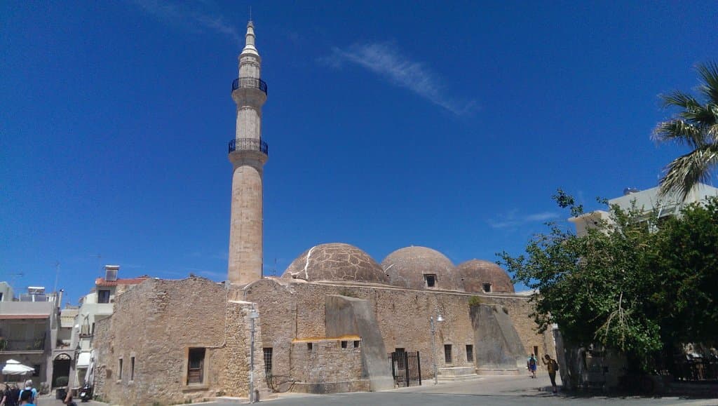 Ansicht der Moschee
