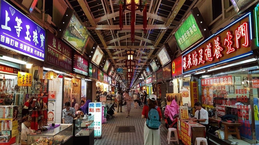 Huaxi Street Night Market Taipei