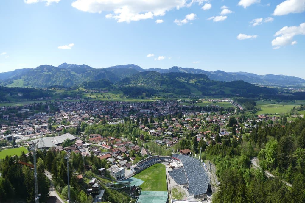 Ausblick von der Plattform