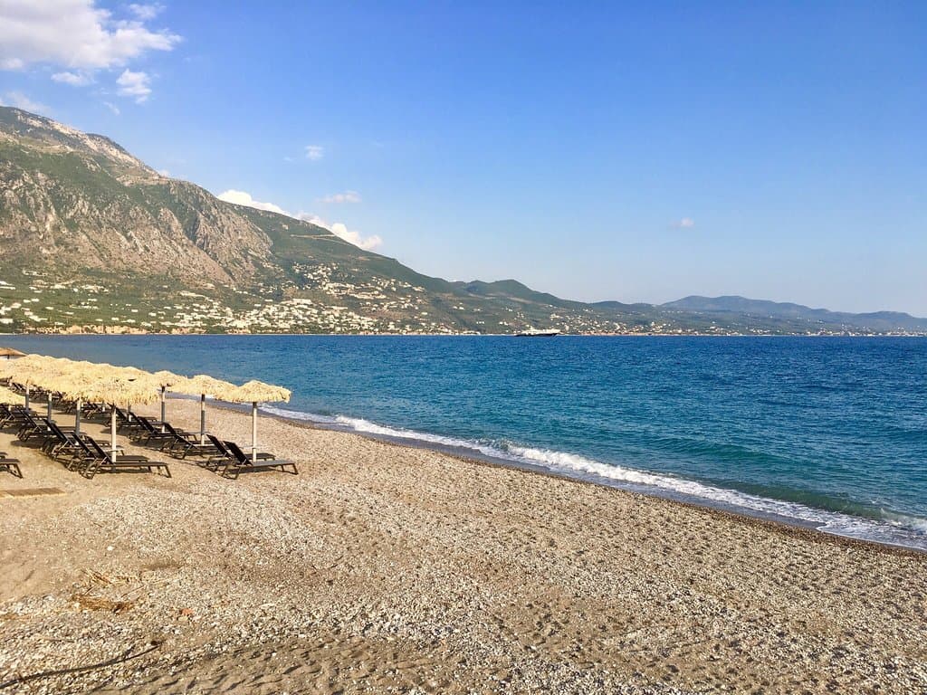 Kalamata Beach in May