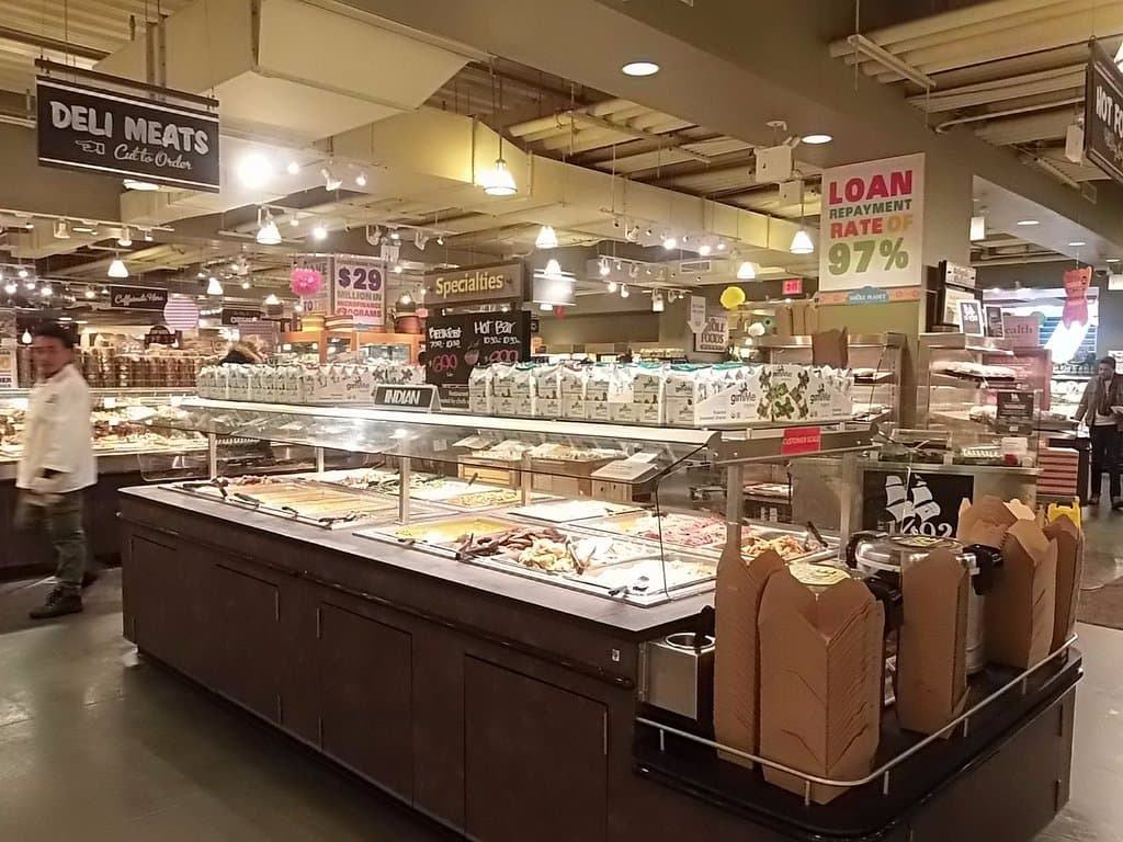 Una vista del Wholefood