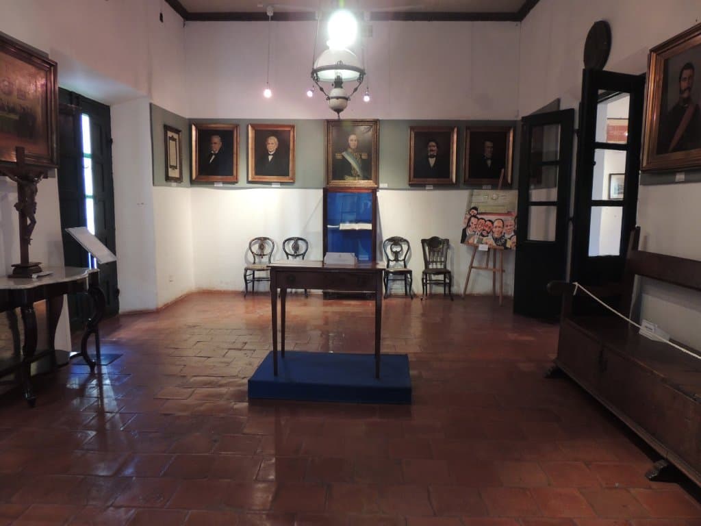 Sala principal dónde se firmó el Acuerdo