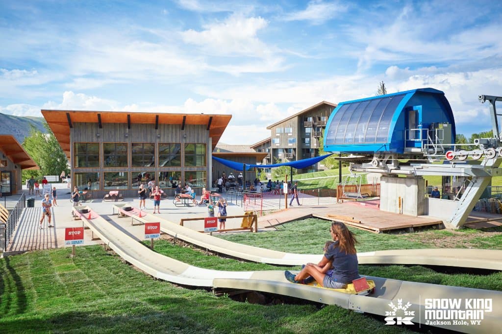 We've done a huge upgrade to the base area - the Rafferty Center is next to the Snow King Hotel 