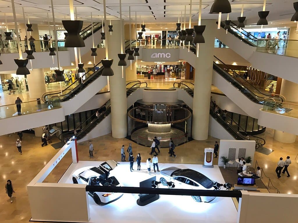 Wander through the shops at Pacific Place