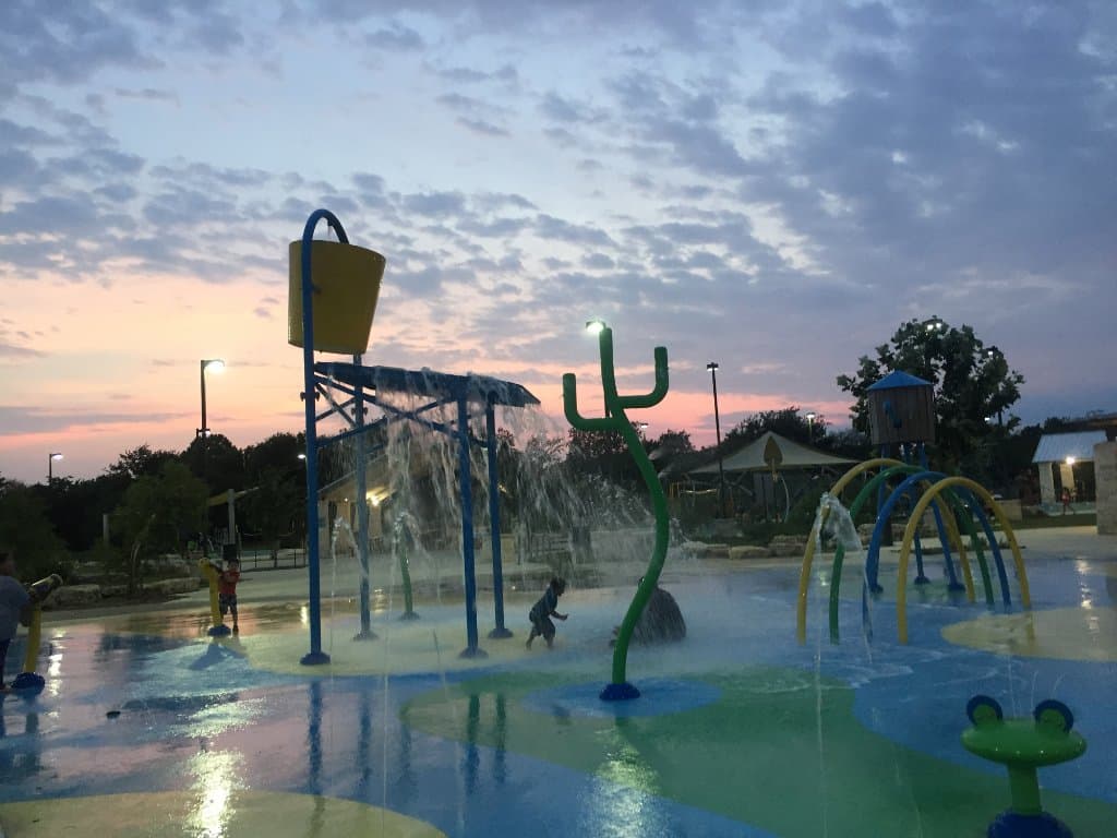 sunset at Fischer Park! 