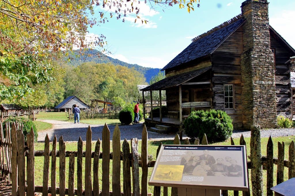 Home at front of farmstead.