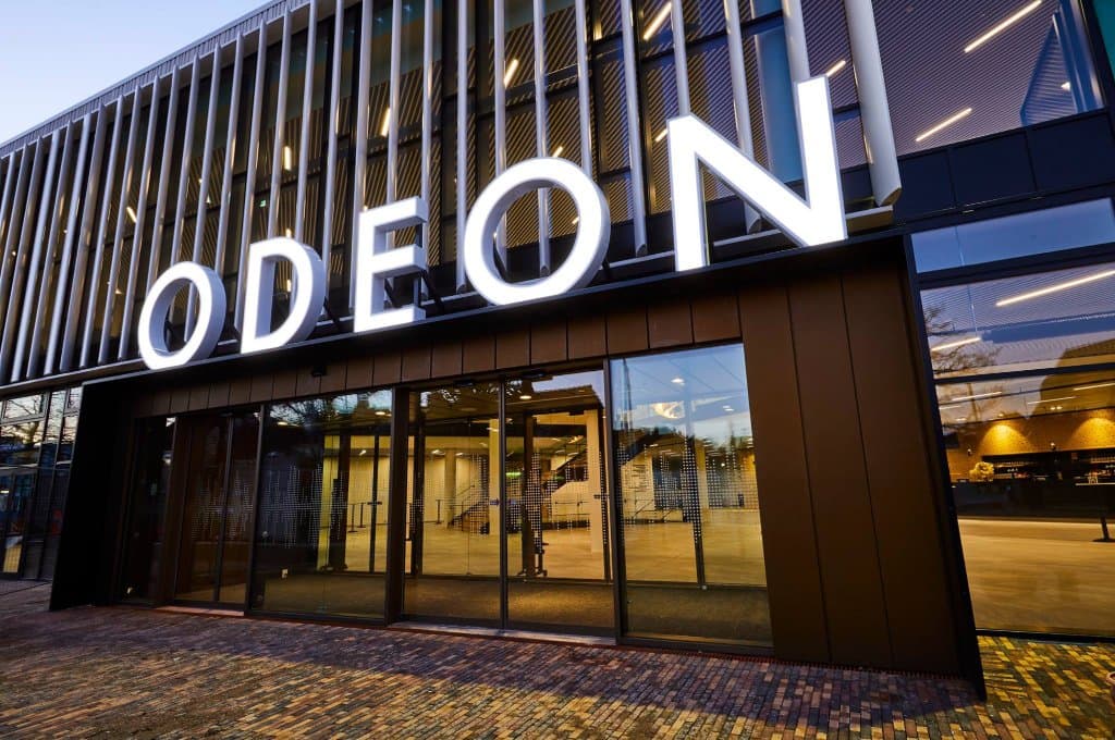 The main entrance of ODEON. 