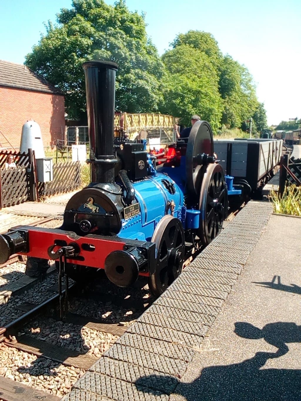 Our ride for the day.