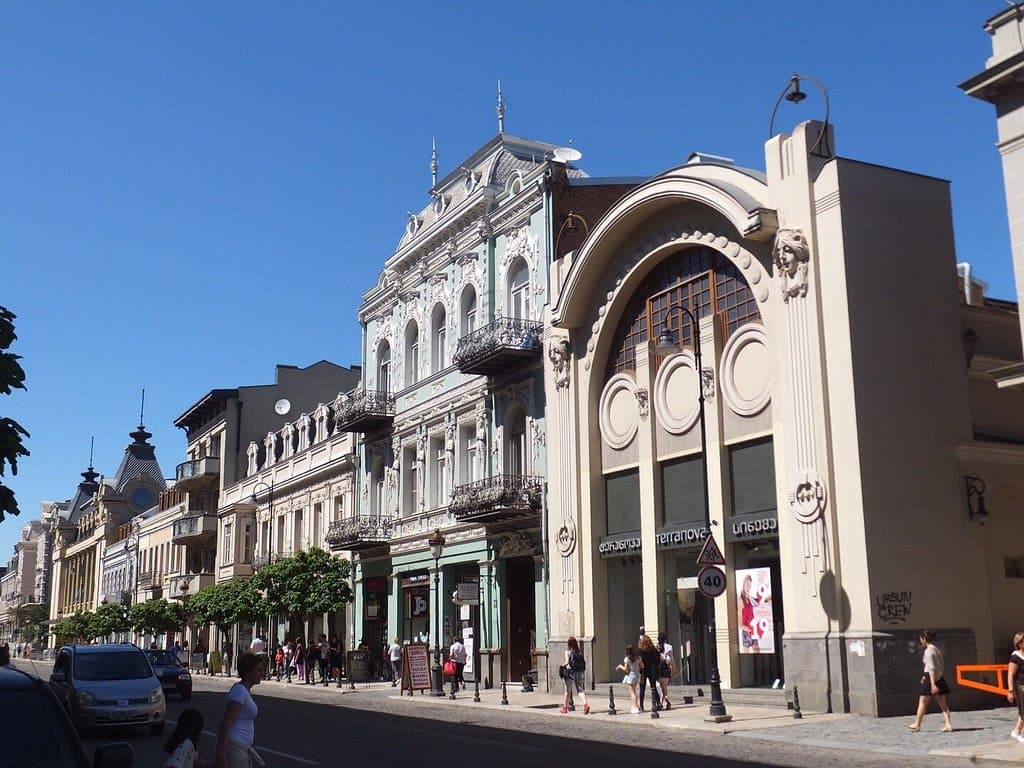 Aghmashenebeli Avenue New Tiflis