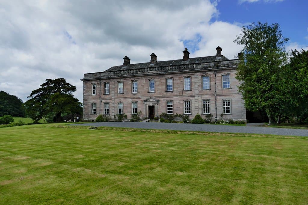 Dalemain House from front