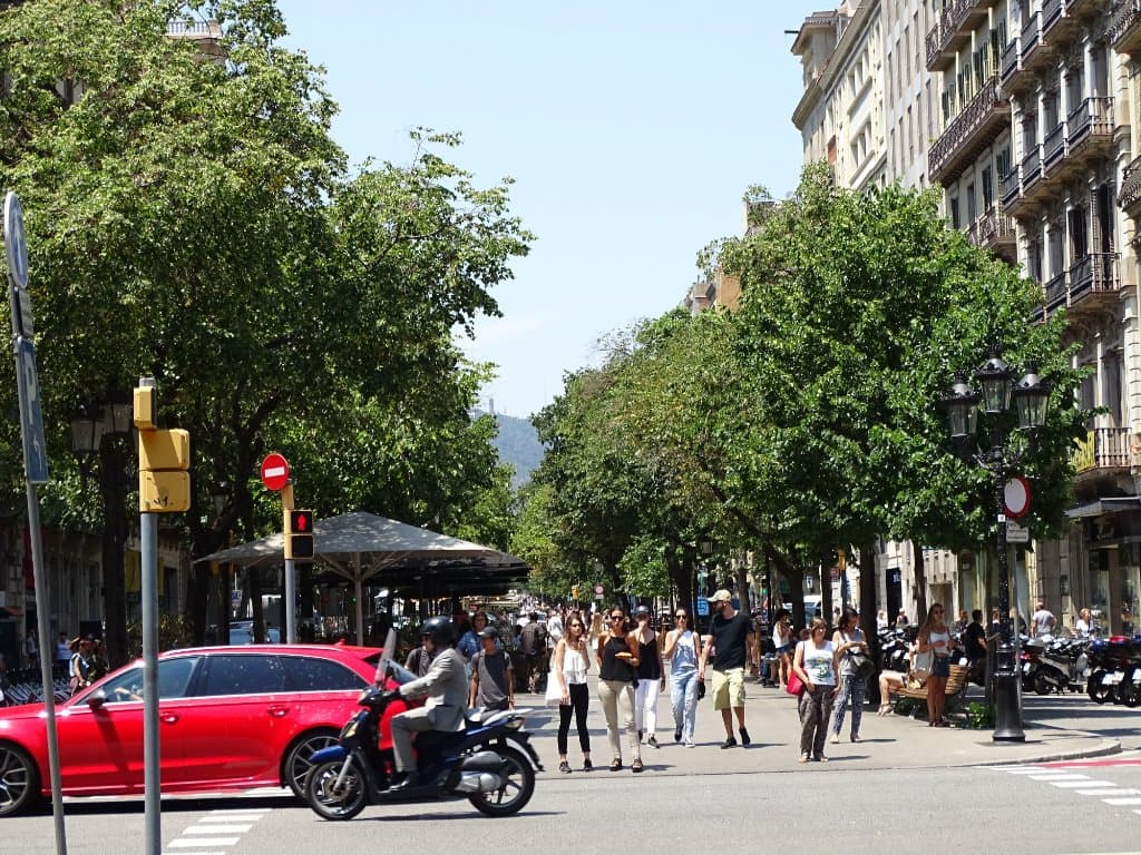 Rambla de Catalunya Barcelona