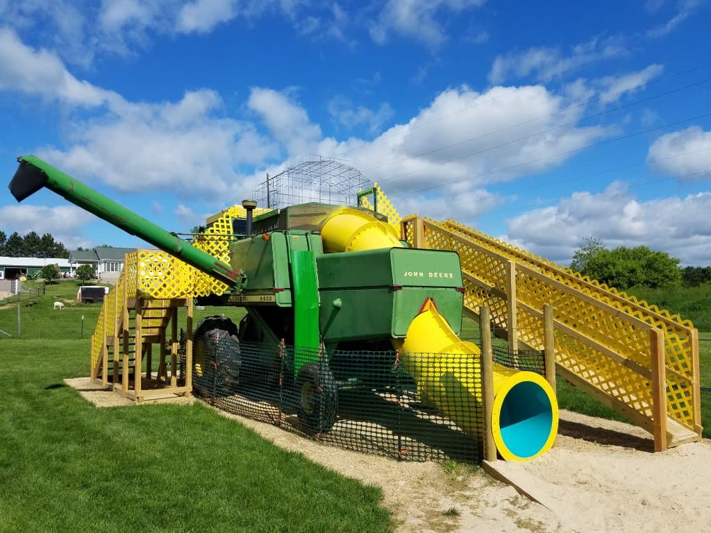 John Deere Combine Slide