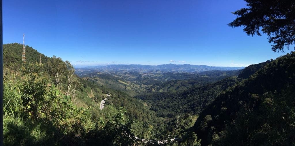 Vista do Mirante do Lajeado