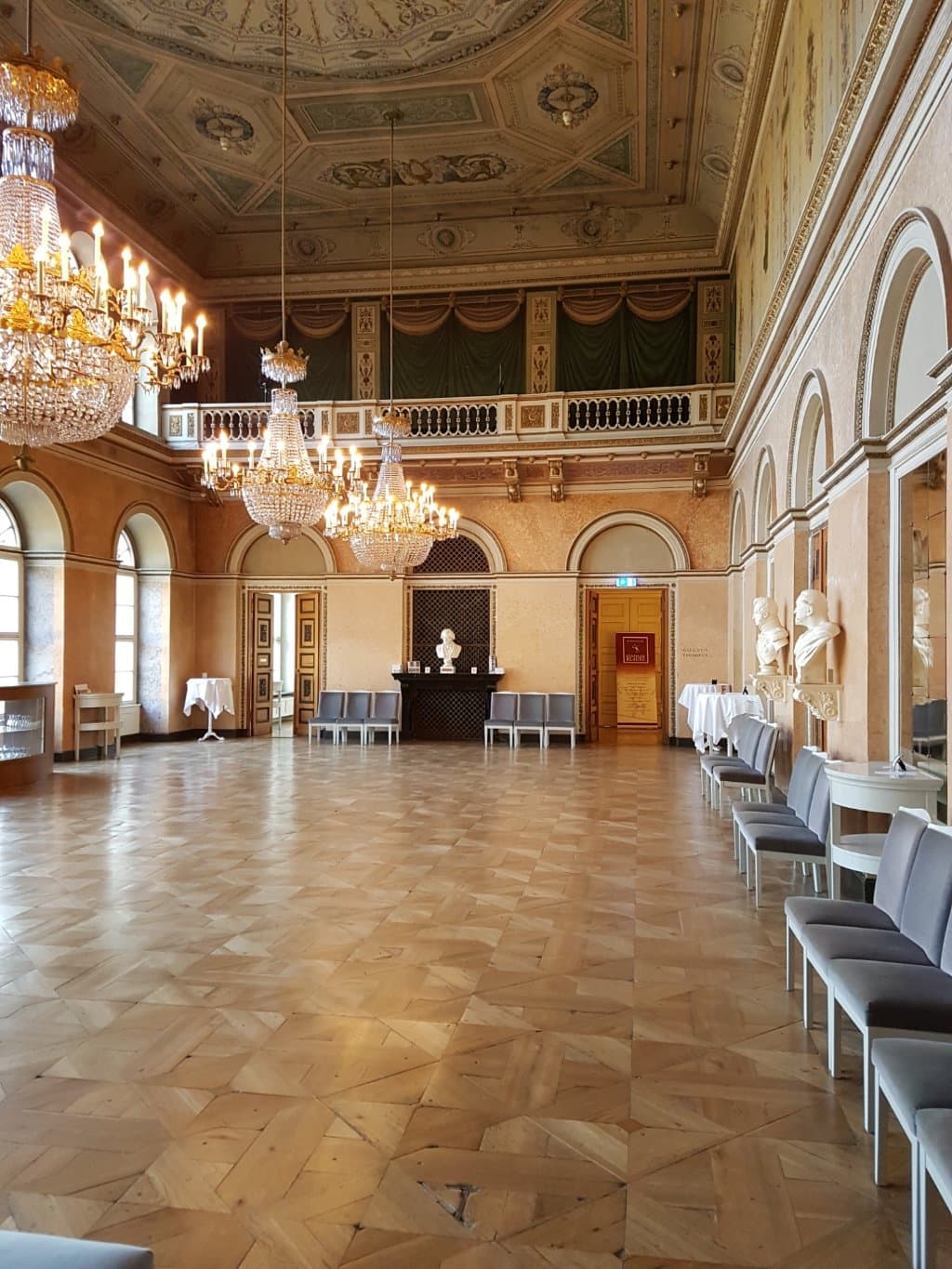 Saal für Veranstaltungen