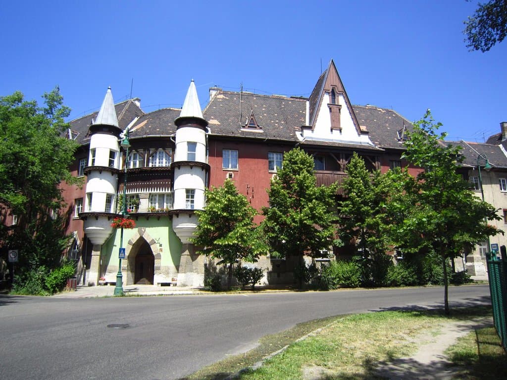 Transylvania style building