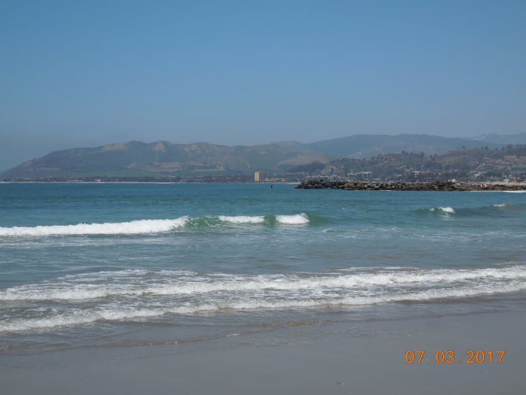 Looking to the north from Marina Park